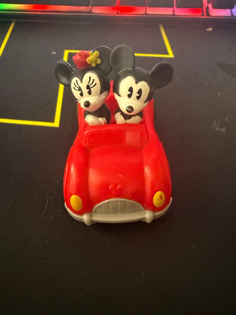 Disney McDonalds Happy Meal Toy 2020 Mickey & Minnie Runaway Railway Red Car #10